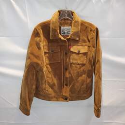 Levi's Brown Button Up Jacket No Size