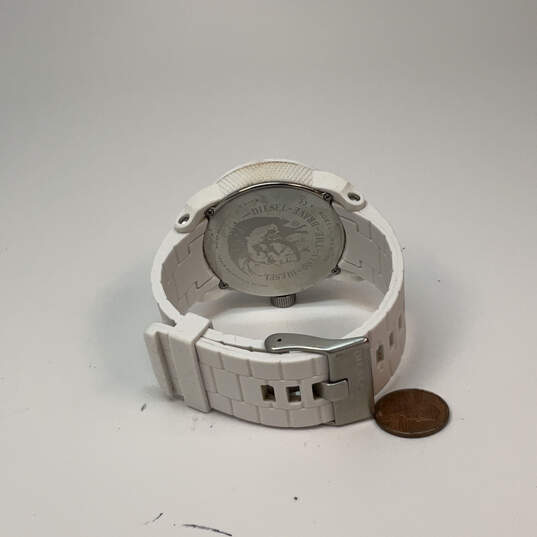 Designer Diesel DZ-1436 White Stainless Steel Round Dial Analog Wristwatch image number 4