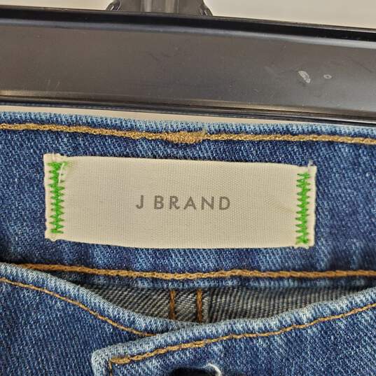 J Brand Women Blue Straight Jeans Sz 31 NWT image number 3