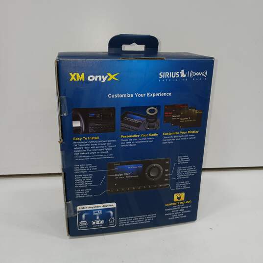 XM Onyx Sirius XM Satellite Radio Onyx Vehicle Model XDNX1V1B Kit NEW In Box image number 2