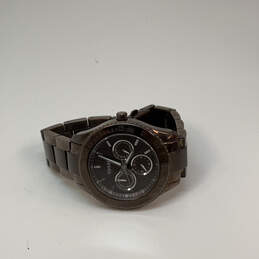 Designer Fossil Round Dial Chronograph Stainless Steel Analog Wristwatch alternative image