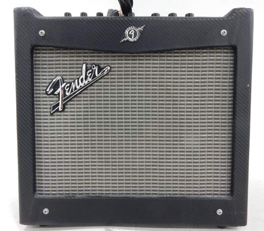 Fender Brand Mustang I Model Black Electric Guitar Amplifier w/ Power Cable image number 1