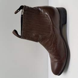 Vibram Brown Leather Boots Men's Size 8.5 alternative image