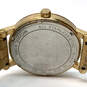 Designer Michael Kors Gold-Tone MK-3560 Stainless Steel Analog Wristwatch image number 4