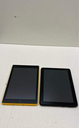 Amazon Fire Tablets (Assorted Models) - Lot of 2