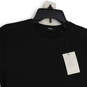 NWT Womens Black Crew Neck Short Sleeve Pullover T-Shirt Size Small image number 3