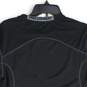 Nike Mens Black Pro Combat Mock Neck Short Sleeve Pullover T-Shirt Size Medium image number 4