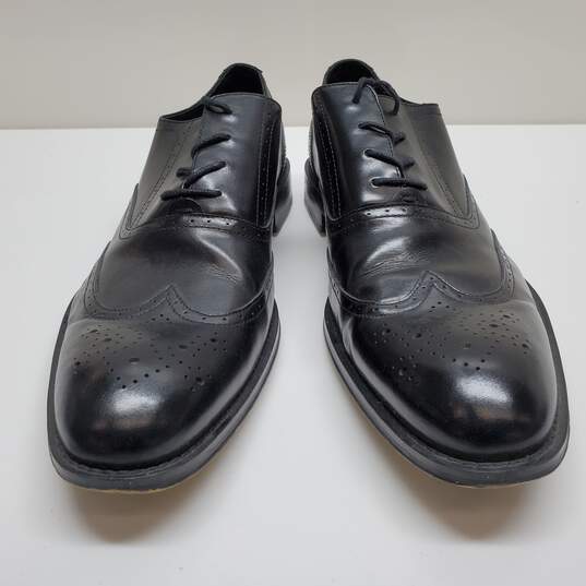 Ashton Grey Leather Oxford Shoe Size 10.5 image number 5