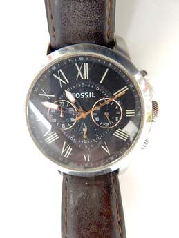 Fossil FS4813 Chronograph Stainless Steel Watch 73.8g