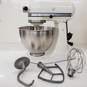 Vintage Hobart KitchenAid 4.5 Quart K45 Stand Mixer (White) w/Attachments image number 1