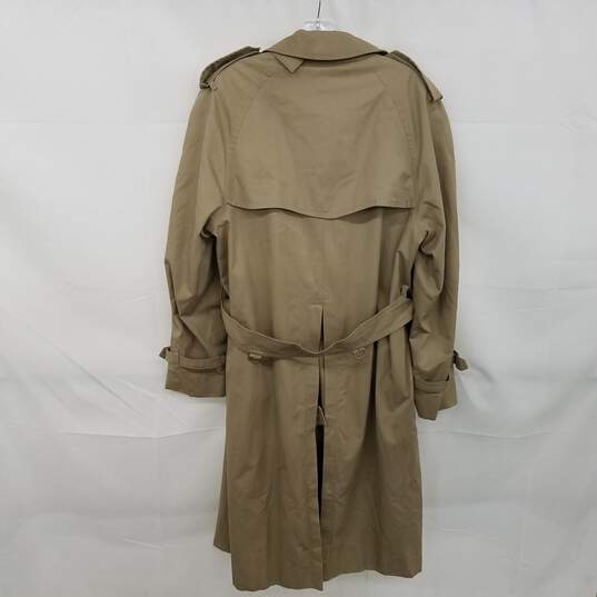 Burberrys' Beige Belted Trench Coat Men's Size 38R image number 2