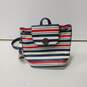 Tommy Hilfiger Mini Striped Pattern Backpack Handbag image number 1