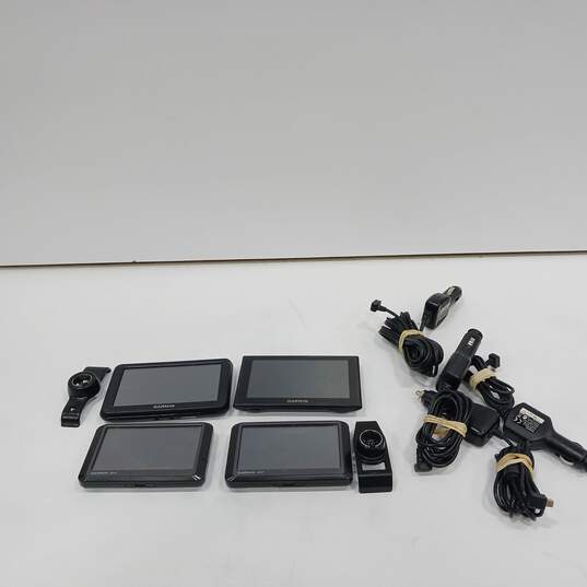 Bundle of Four Garmin Nuvi GPS Systems image number 1