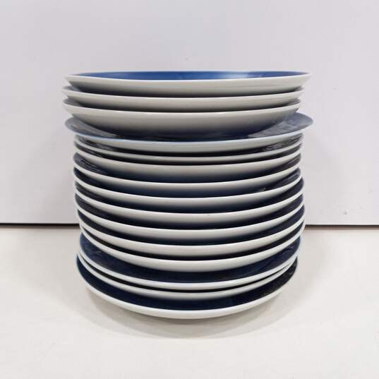 Bundle of 15 Blue & White Royal Copenhagen Plates image number 5