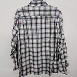 Sonoma The Perfect Length Shirt Plaid Long Sleeve Button Up alternative image