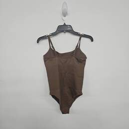 Brown Sleeveless Bodysuit alternative image