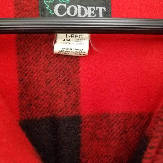 Codet Vintage Wool Coat Size L-REG image number 3