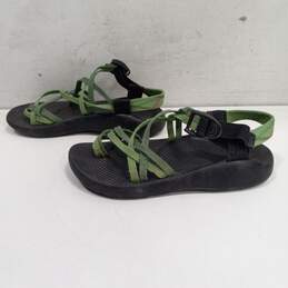Chaco Women's Classic ZX/2 Green Strappy One Toe Adjustable Comfort Sandals Size 7 alternative image