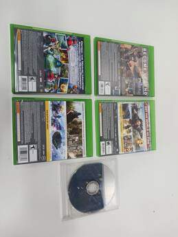 Lot of5  Assorted Microsoft XBOX One Video Games alternative image