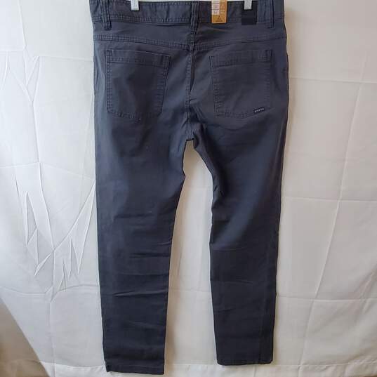 Prana Charcoal Gray Slim Fit Tucson Pant Mens Size 38 image number 2