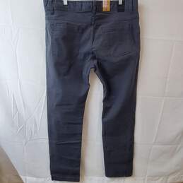 Prana Charcoal Gray Slim Fit Tucson Pant Mens Size 38 alternative image