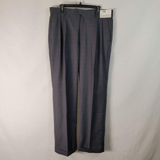 Louis Raphael Men Grey Dress Pants 36 NWT image number 1
