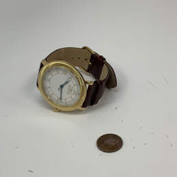 Designer Invicta Gold-Tone Round Dial Adjustable Strap Analog Wristwatch alternative image