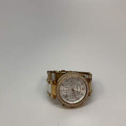 Designer Michael Kors Parker MK5774 Gold-Tone Chronograph Analog Wristwatch alternative image