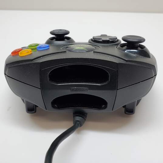 Xbox S-Type Controller Black Untested For Parts/Repair image number 2