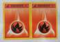 Pokémon TCG Vintage Fire Energy Lot Of 50 Cards Base Set - Neo image number 3