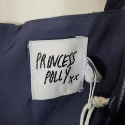 Princess Polly Women Navy Mini Dress Sz 4 NWT alternative image