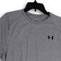 Mens Gray Heather Crew Neck Short Sleeve Pullover T-Shirt Size Large image number 2