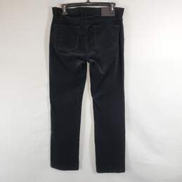 Lauren Jeans Co. Women Black Corduroy Pants Sz 4 alternative image
