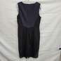 NWT Andrew Marc New York WM's Black & Grey Hourglass Knee Length Dress Size 10 image number 2