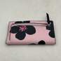 Kate Spade Womens Pink Navy Blue Floral Inner Credit Card Slot Bifold Wallet image number 2