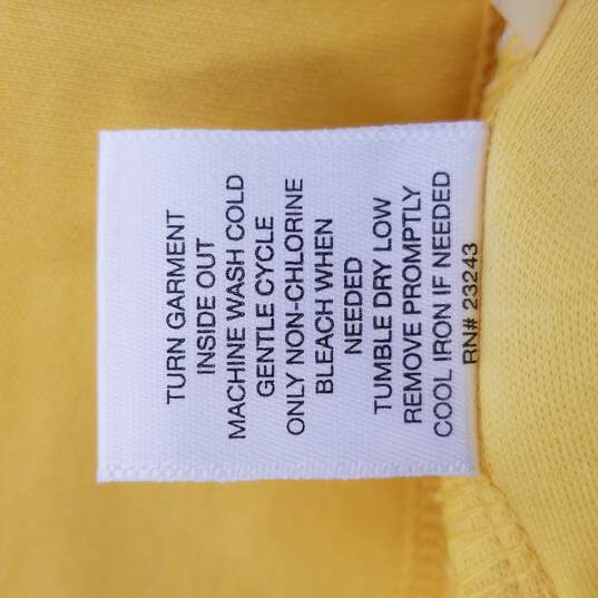 New York & Company Women Yellow Dress S image number 4