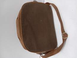 Vintage Samsonite Brown Leather Carry On Bag alternative image
