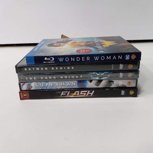 Bundle of 5 Assorted DC Movies & TV Show DVD's image number 3