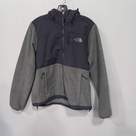 The North Face Denali Gray Fleece Jacket Women's Size M image number 1