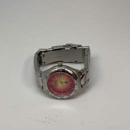 Designer Fossil Silver-Tone Round Dial Quartz Analog Wristwatch With Box alternative image