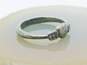 James Avery 925 Heart & Flowers Band Ring 1.6g image number 2