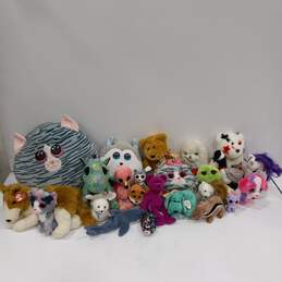 Bundle Of 24 Different Ty Toys/Stuffed Animals/Beanie Babies