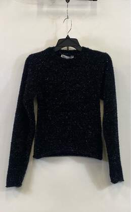 Zara Women's Black Glitter Sweater- Size SM
