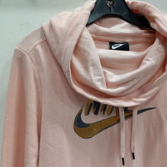 NIke Women's Pink Pullover Hoodie Size M image number 3