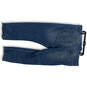 NWT Womens Blue Medium Wash Denim Straight Leg Jeans Size 46 X 30 image number 2