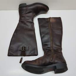 Kodiak brown leather waterproof tall boots women's 6.5 alternative image