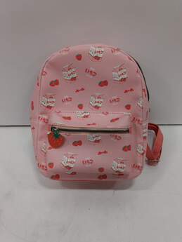 Bioworld Strawberry Milk Pink Mini Backpack
