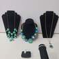 Bundle of Assorted Blue Fashion Jewelry image number 1