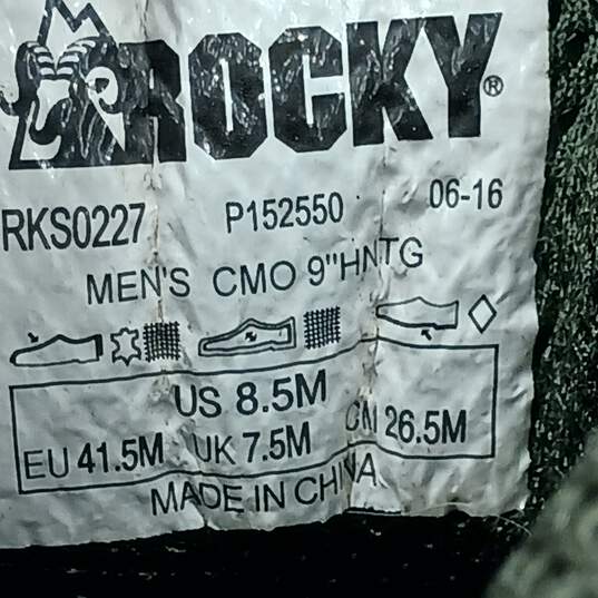 Rocky Men's Camo Hiking Boots Size 8.5 image number 5