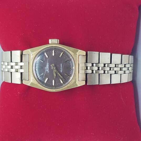 Tradition Electronic Gold Tone Vintage Wristwatch image number 2